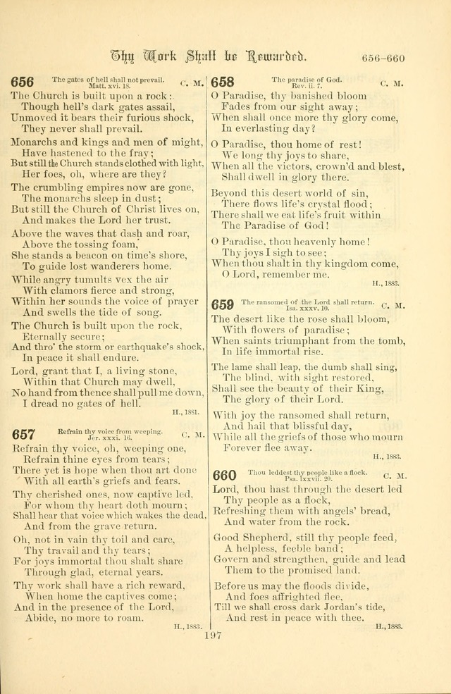 Songs of Pilgrimage: a hymnal for the churches of Christ (2nd ed.) page 197