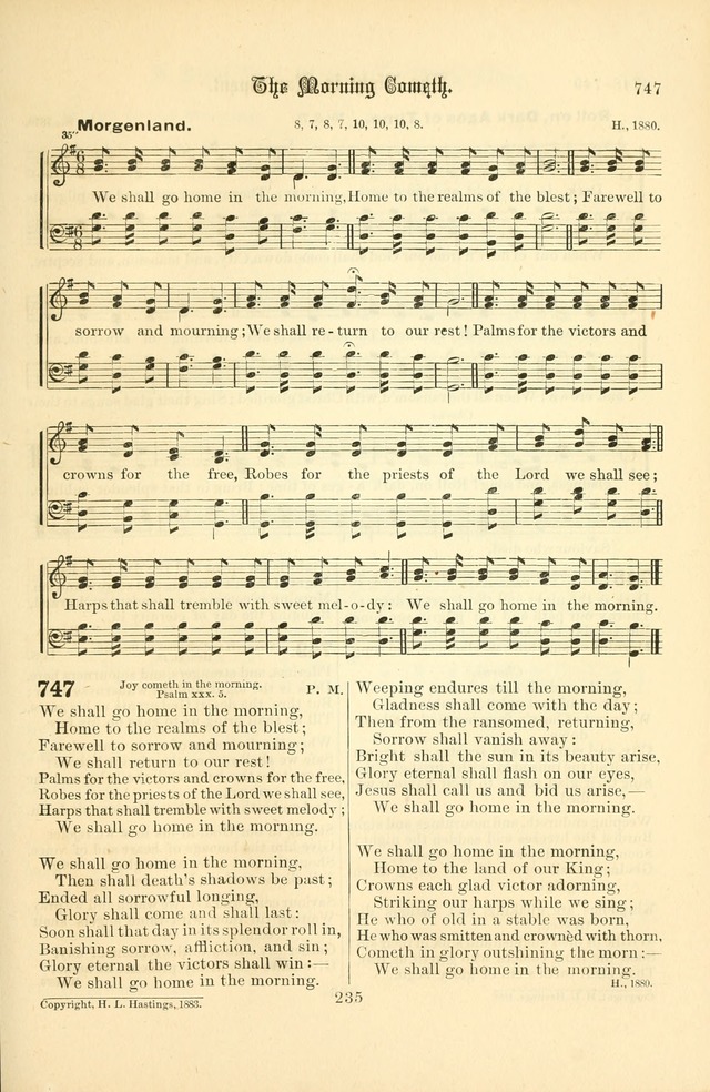Songs of Pilgrimage: a hymnal for the churches of Christ (2nd ed.) page 235