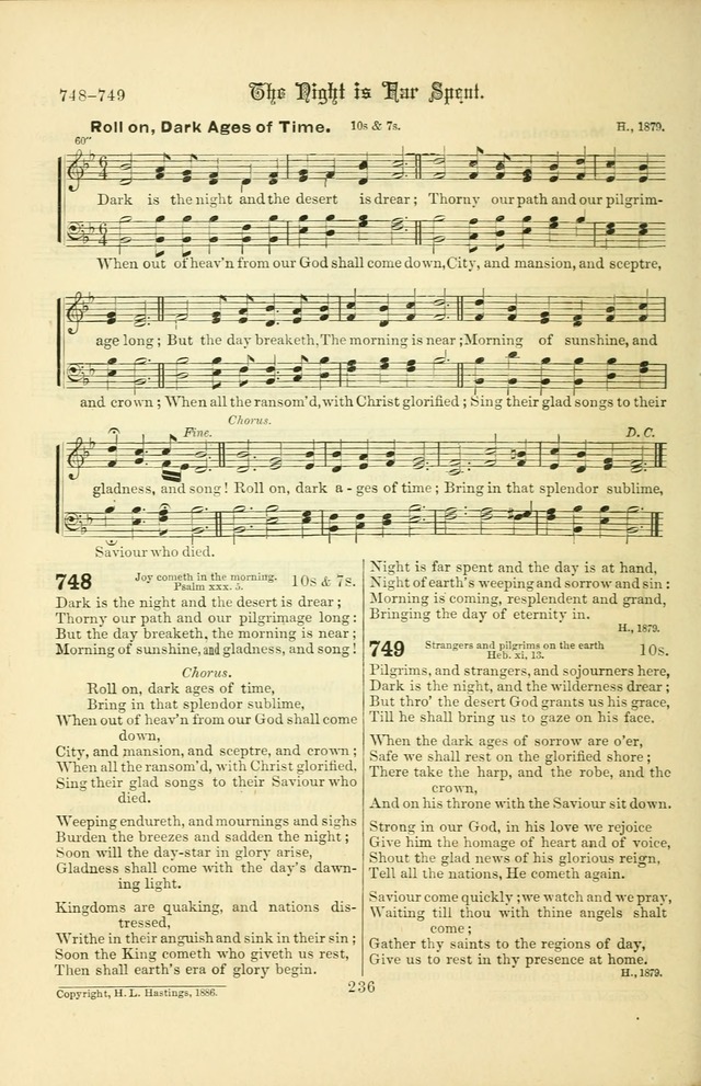 Songs of Pilgrimage: a hymnal for the churches of Christ (2nd ed.) page 236