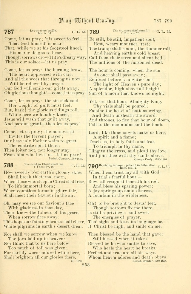 Songs of Pilgrimage: a hymnal for the churches of Christ (2nd ed.) page 253
