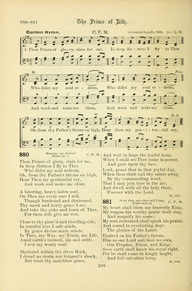 Songs of Pilgrimage: a hymnal for the churches of Christ (2nd ed.) page 288