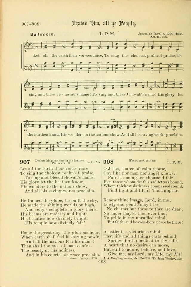 Songs of Pilgrimage: a hymnal for the churches of Christ (2nd ed.) page 298
