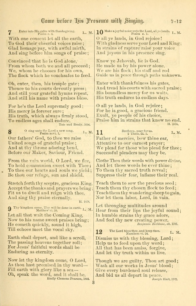 Songs of Pilgrimage: a hymnal for the churches of Christ (2nd ed.) page 3