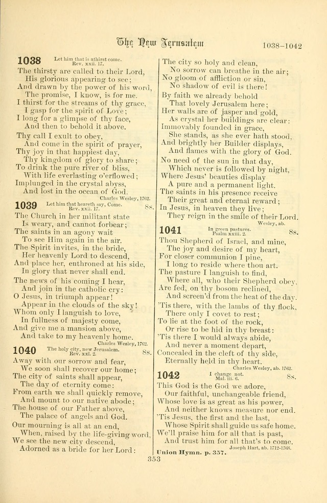 Songs of Pilgrimage: a hymnal for the churches of Christ (2nd ed.) page 353