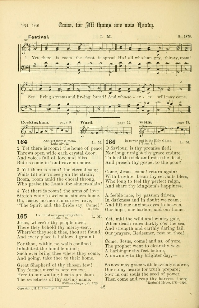 Songs of Pilgrimage: a hymnal for the churches of Christ (2nd ed.) page 42