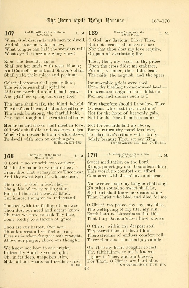 Songs of Pilgrimage: a hymnal for the churches of Christ (2nd ed.) page 43