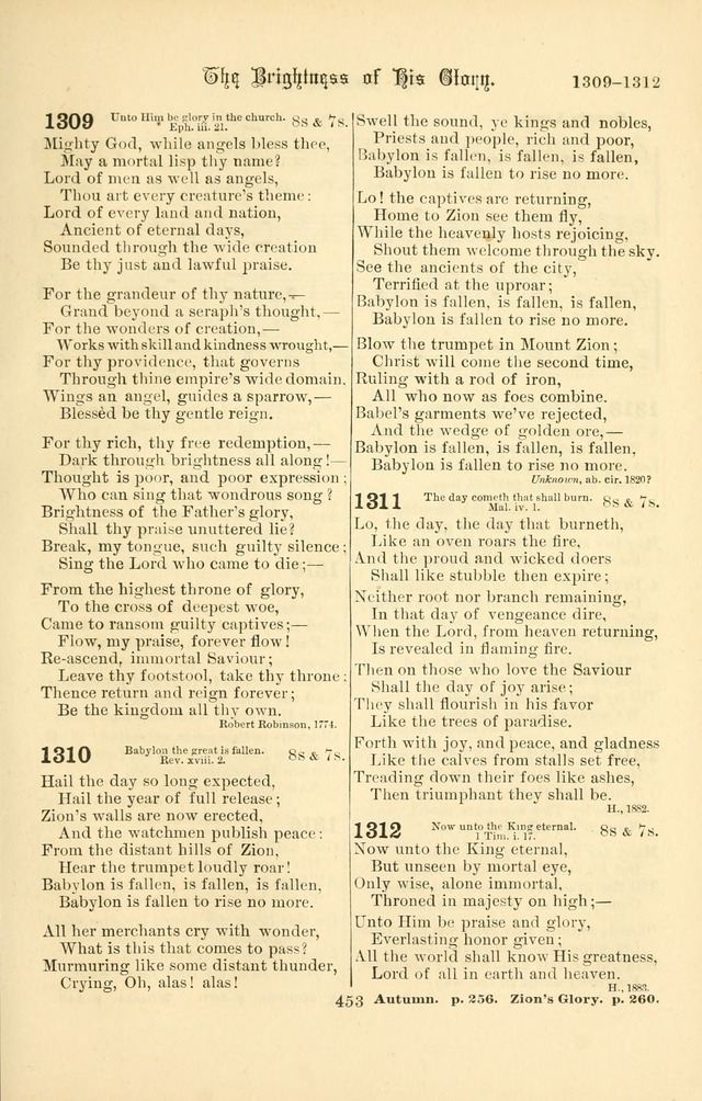 Songs of Pilgrimage: a hymnal for the churches of Christ (2nd ed.) page 453