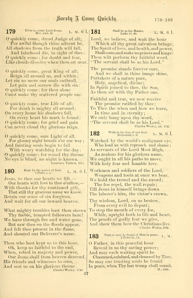 Songs of Pilgrimage: a hymnal for the churches of Christ (2nd ed.) page 47