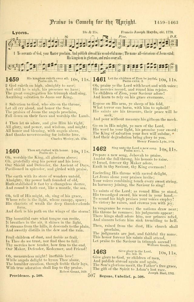 Songs of Pilgrimage: a hymnal for the churches of Christ (2nd ed.) page 507