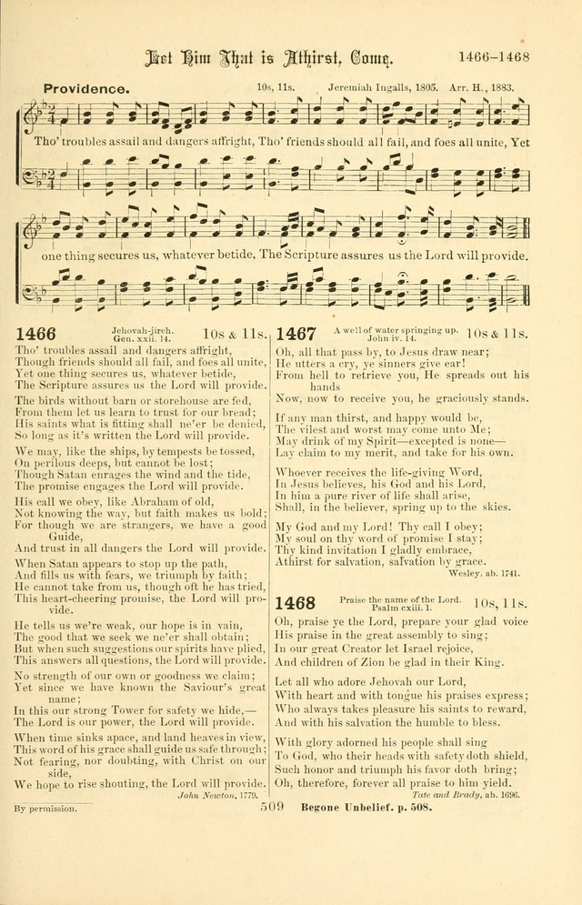 Songs of Pilgrimage: a hymnal for the churches of Christ (2nd ed.) page 509