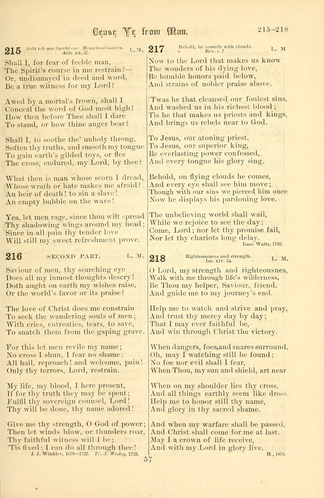 Songs of Pilgrimage: a hymnal for the churches of Christ (2nd ed.) page 57