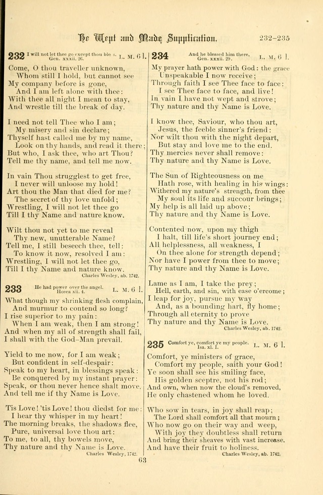 Songs of Pilgrimage: a hymnal for the churches of Christ (2nd ed.) page 63