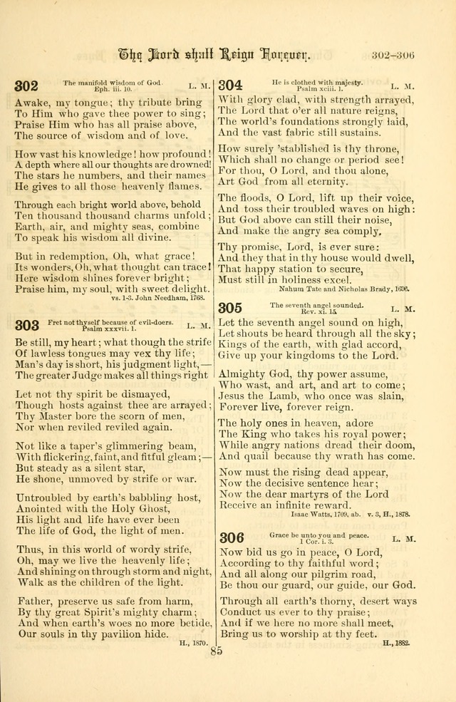 Songs of Pilgrimage: a hymnal for the churches of Christ (2nd ed.) page 85
