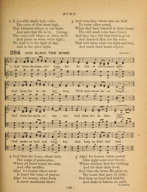 Songs of Praise and Prayer: for the Sunday-school and social meeting page 193