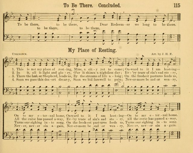 Songs of Rejoicing: a collection of new songs for the Sunday-school page 115