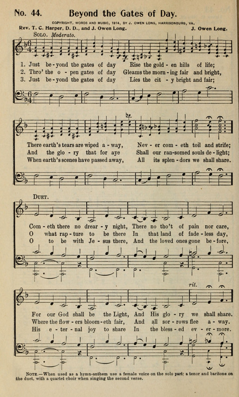 Songs of Redeeming Love: for the Church, Sunday School and other Services of the Sanctuary page 45