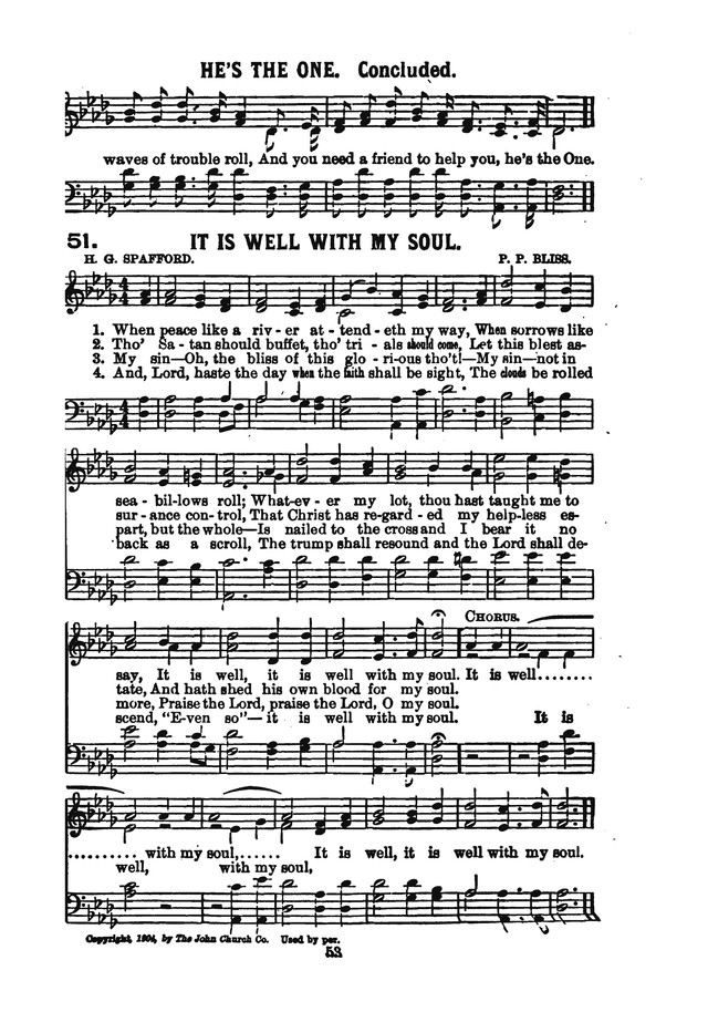 Songs of Revival Power page 51
