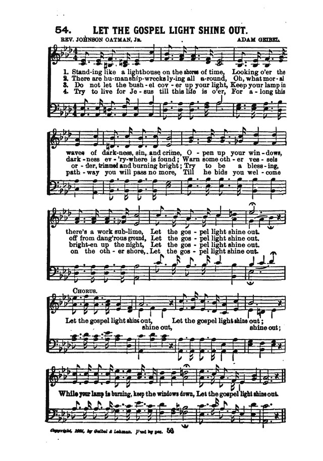 Songs of Revival Power page 54