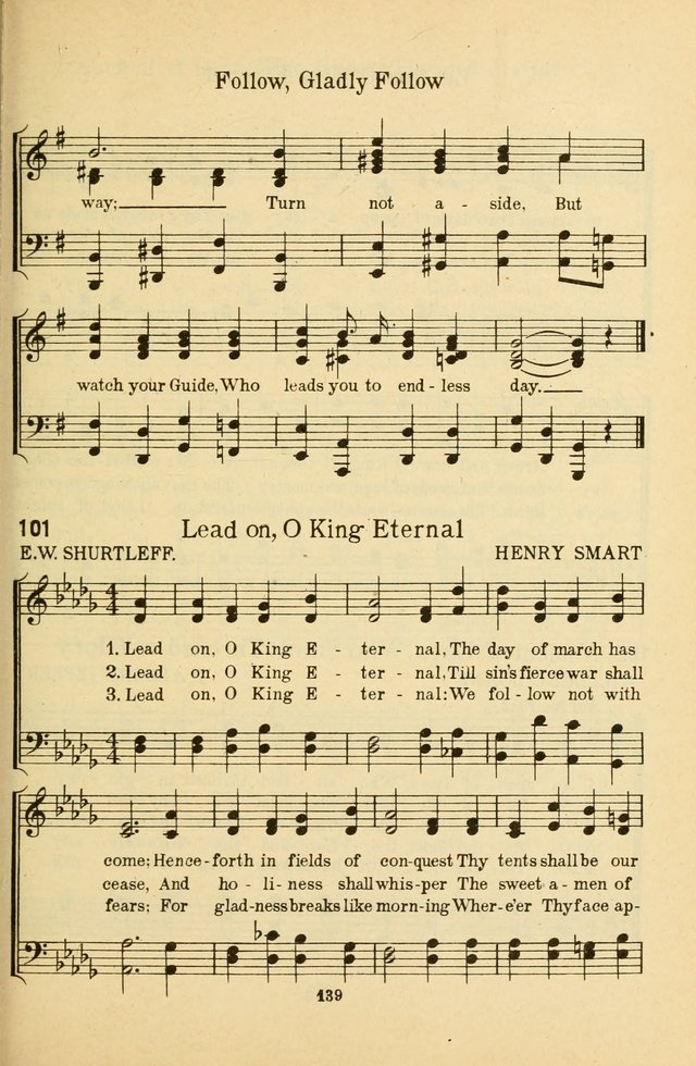 Songs of Service: for use in assemblies of young people and older boys and girls page 141