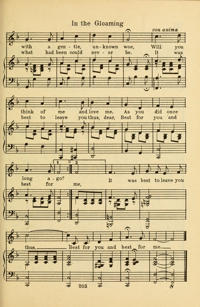 Songs of Service: for use in assemblies of young people and older boys and girls page 205