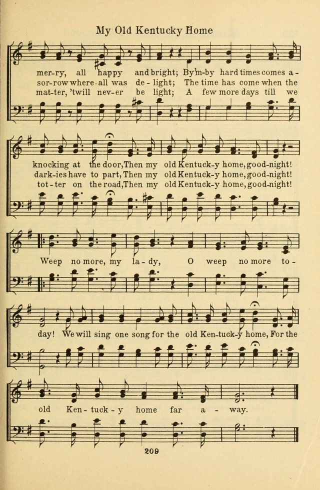Songs of Service: for use in assemblies of young people and older boys and girls page 211