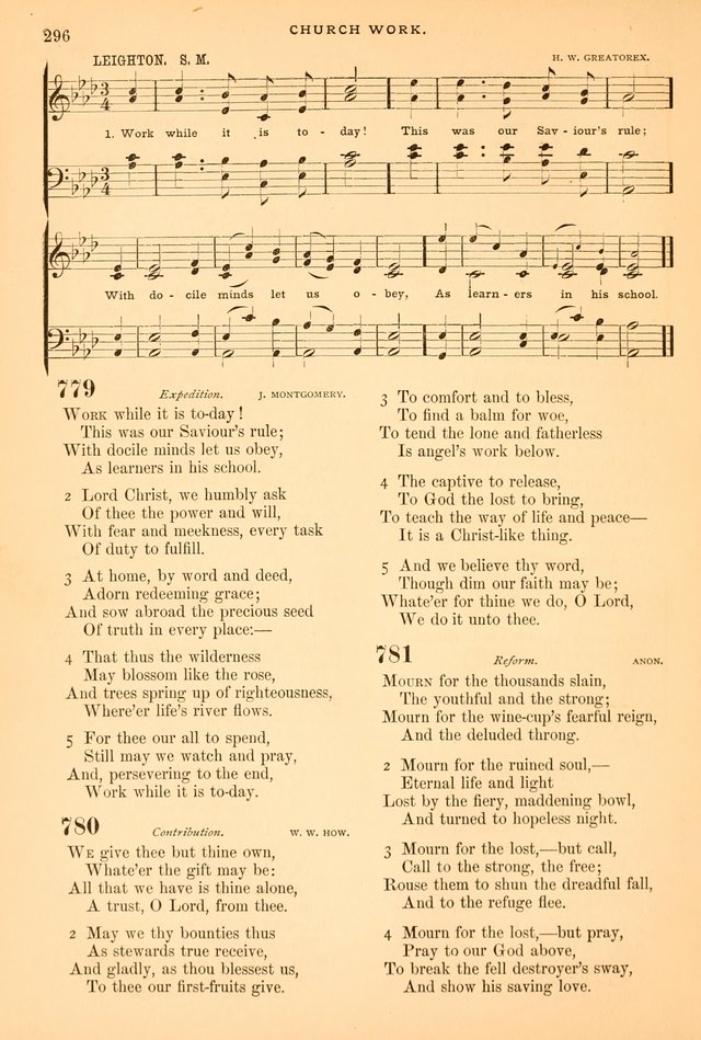A Selection of Spiritual Songs: with music for the Church and the Choir page 307