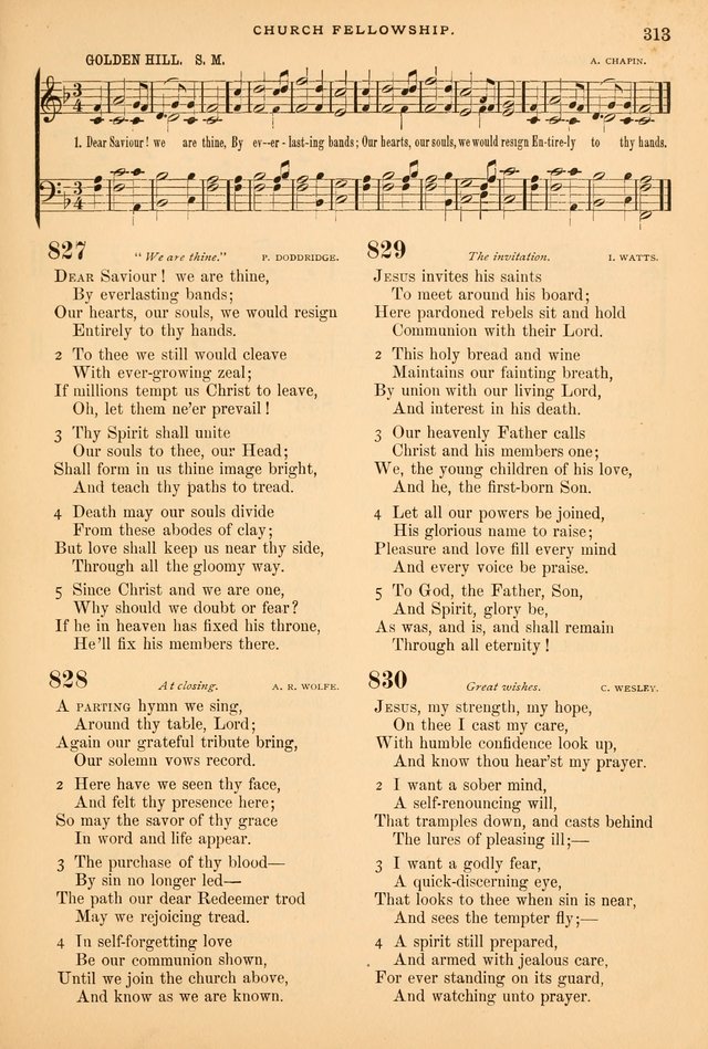 A Selection of Spiritual Songs: with music for the Church and the Choir page 324