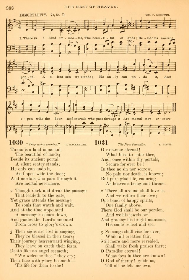 A Selection of Spiritual Songs: with music for the Church and the Choir page 399