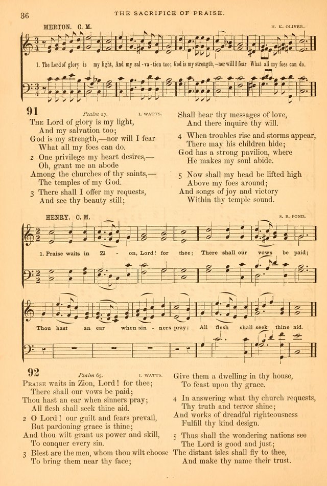 A Selection of Spiritual Songs: with music for the Church and the Choir page 47