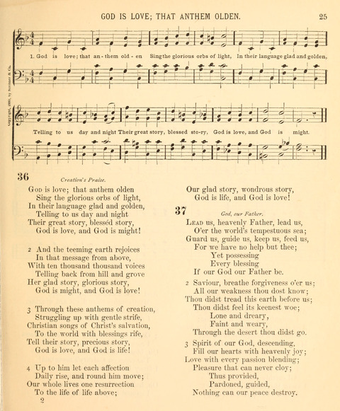A Selection of Spiritual Songs: with music, for the Sunday-school page 23