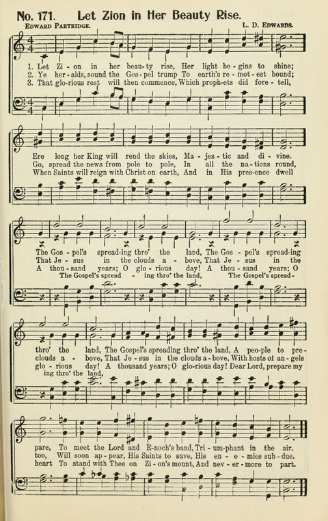 The Songs of Zion: A Collection of Choice Songs page 171