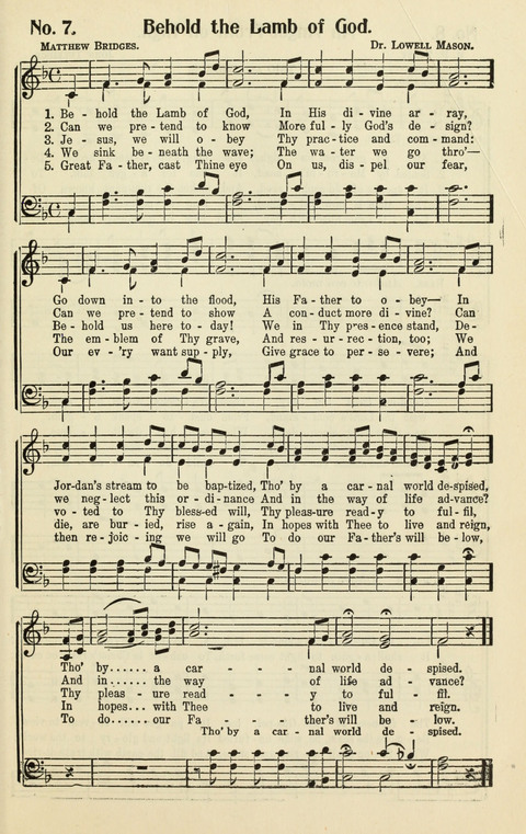 The Songs of Zion: A Collection of Choice Songs page 7