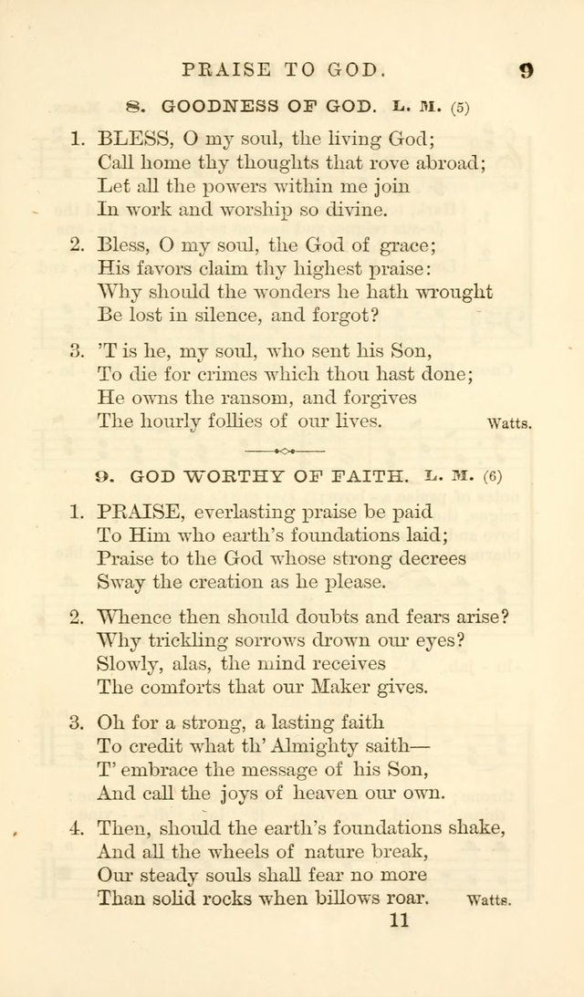 Songs of Zion Enlarged: a manual of the best and most popular hymns and tunes, for social and private devotion page 18