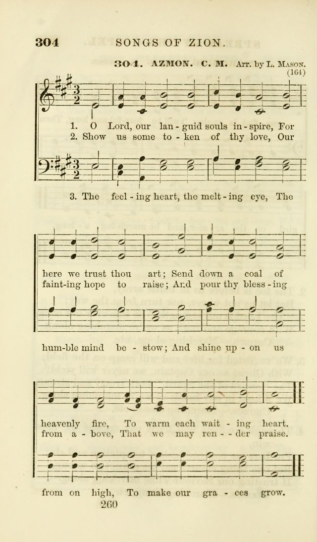 Songs of Zion Enlarged: a manual of the best and most popular hymns and tunes, for social and private devotion page 269