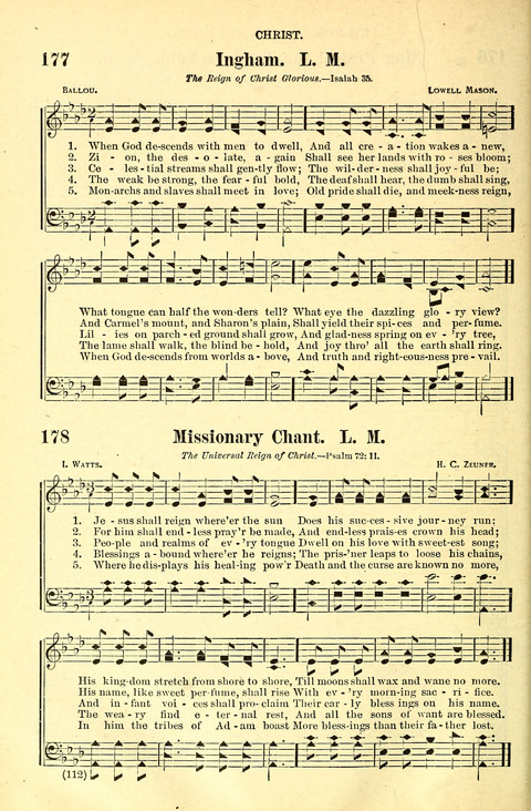 The Brethren Hymnal: A Collection of Psalms, Hymns and Spiritual Songs suited for Song Service in Christian Worship, for Church Service, Social Meetings and Sunday Schools page 108