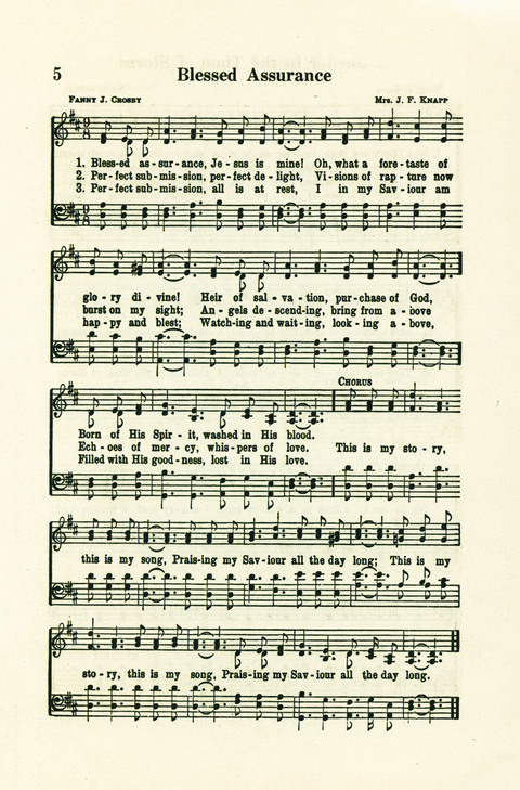 20th Century Gospel Songs page 5