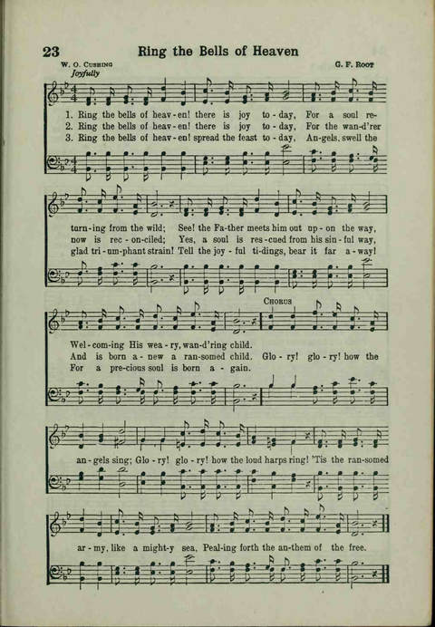 20th Century Gospel Songs: Youthspiration Packet Hymnal page 23