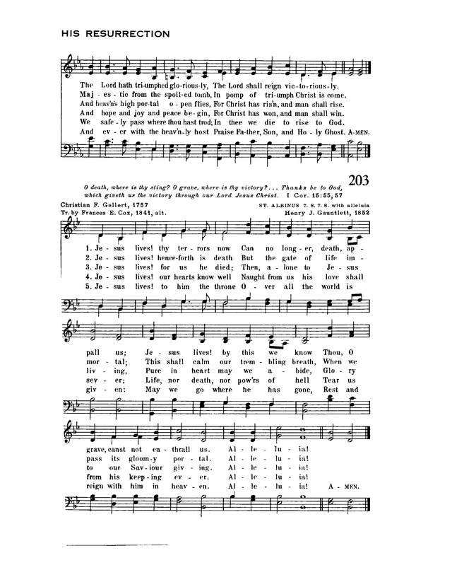 Trinity Hymnal page 167