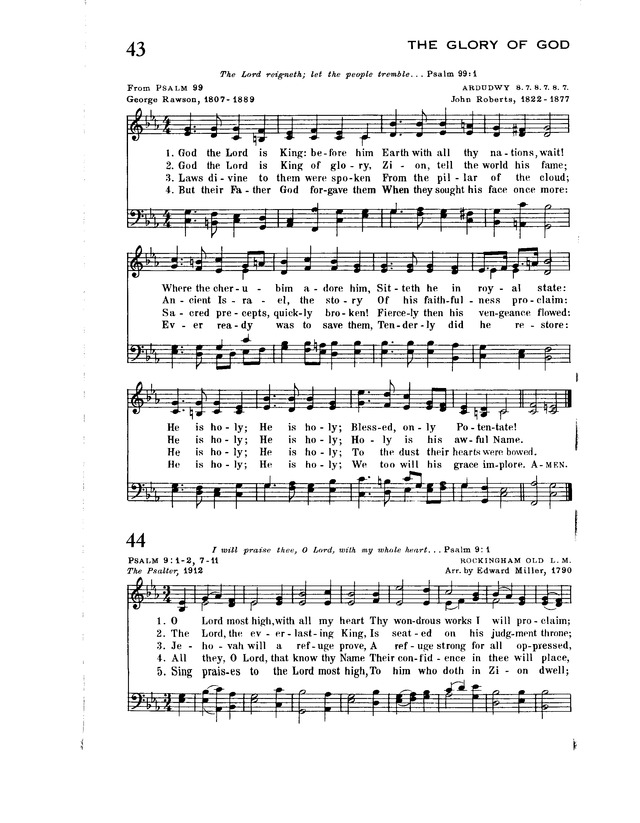 Trinity Hymnal page 36