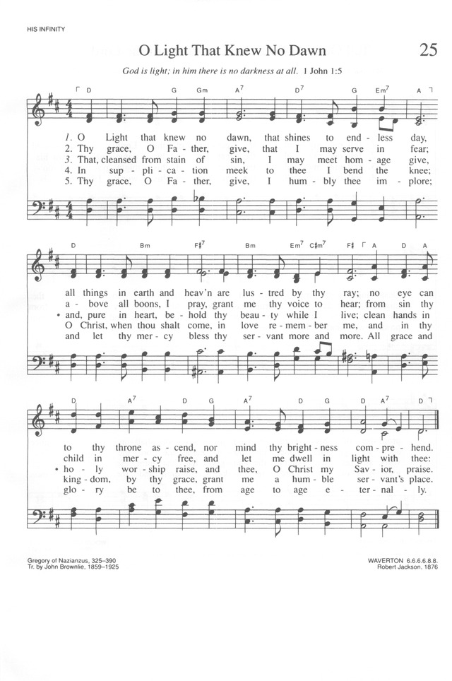 Trinity Hymnal (Rev. ed.) page 25