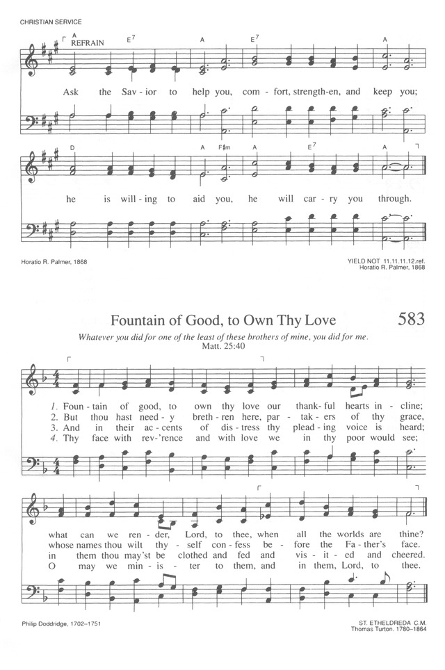 Trinity Hymnal (Rev. ed.) page 605
