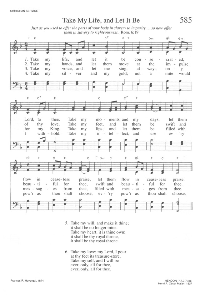 Trinity Hymnal (Rev. ed.) page 607
