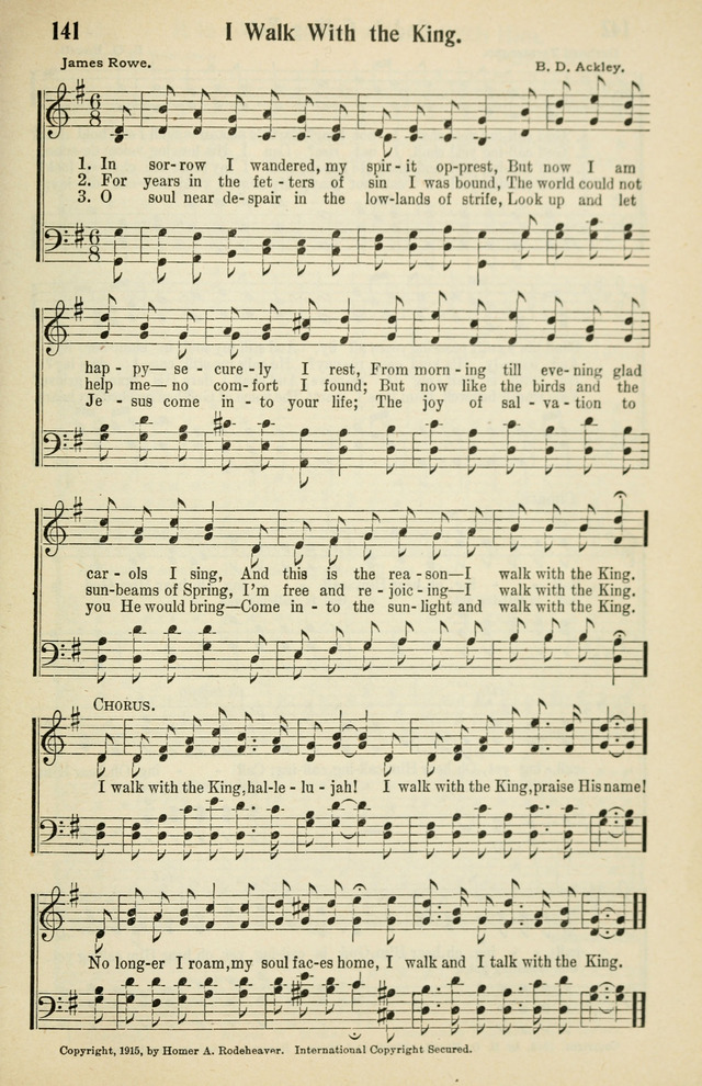 Tabernacle Hymns: No. 2 page 141
