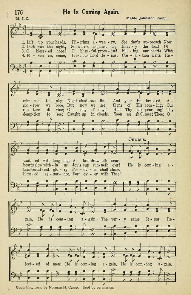Tabernacle Hymns: No. 2 page 176