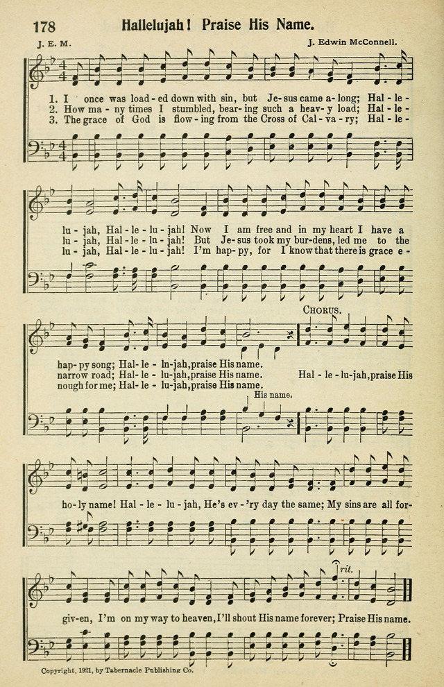 Tabernacle Hymns: No. 2 page 178