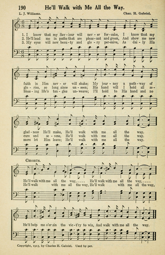 Tabernacle Hymns: No. 2 page 190