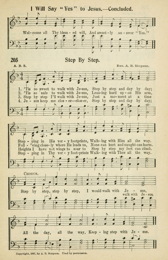 Tabernacle Hymns: No. 2 page 205