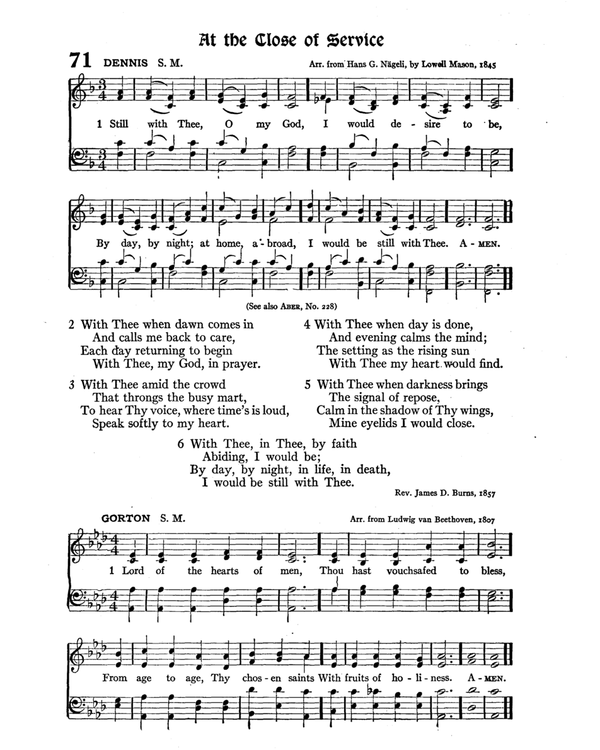 The Hymnal : published in 1895 and revised in 1911 by authority of the General Assembly of the Presbyterian Church in the United States of America : with the supplement of 1917 page 109