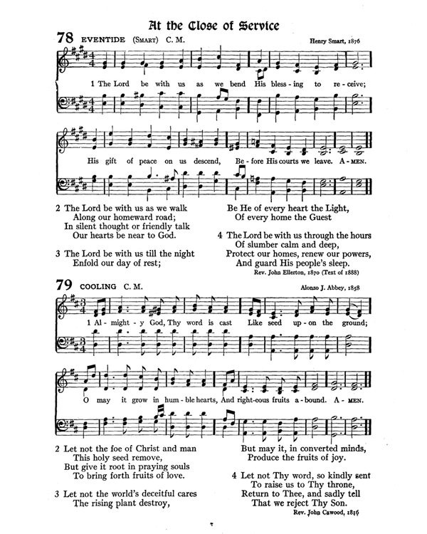 The Hymnal : published in 1895 and revised in 1911 by authority of the General Assembly of the Presbyterian Church in the United States of America : with the supplement of 1917 page 120