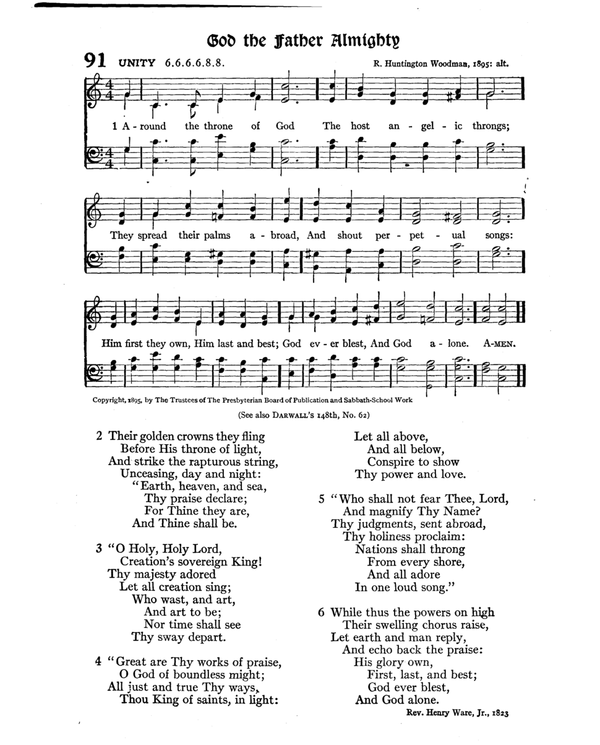 The Hymnal : published in 1895 and revised in 1911 by authority of the General Assembly of the Presbyterian Church in the United States of America : with the supplement of 1917 page 134